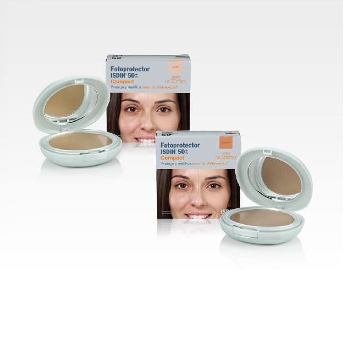Compact Isdin Arena y Bronce 50+ Oil free