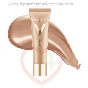 Vichy Teint Ideal Maquillaje Crema Tono Beige Dorado, 30 ml