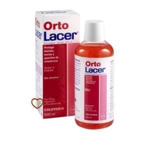 Lacer Ortolacer Colutorio Fresa, 500 ml