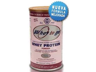 Solgar Whey To Go Proteína De Suero En Polvo (Fresa), 454 gr