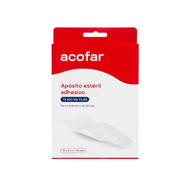 Acofar Apósito Adhesivo Estéril de tejido suave para la protección de las heridas.
