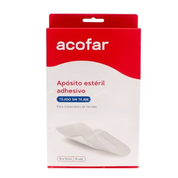 Acofar Apósito Adhesivo Estéril de tejido suave para la protección de las heridas.