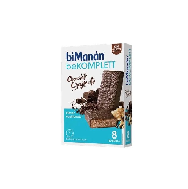 Bimanan Barrita Chocolate Crujiente, 8ud.