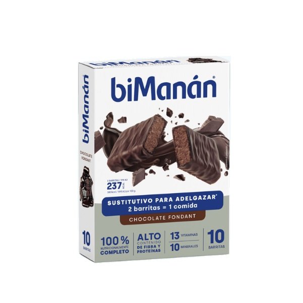 Bimanan Barritas Chocolate Fondant, 10 ud