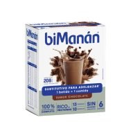 Bimanan Batido Chocolate 6 sobres