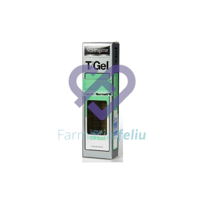 Champú Anticaspa Neutrógena T Gel Cabello Graso, 250 ml