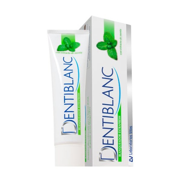 Dentiblanc Extrafresh Pasta Dental Blanqueadora de uso diario,.