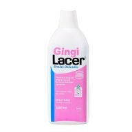 Gingilacer Colutorio es un enjuague para después del cepillado para prevenir y tratar la inflamación y sangrado de las encias.