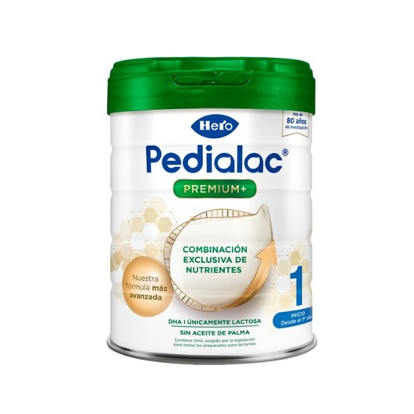 Hero Pedialac 1 premium+ 800g leche de inicio.