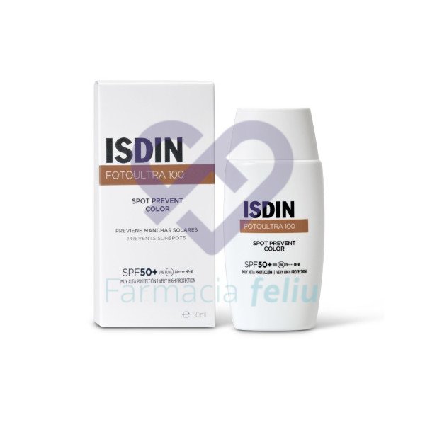 Isdin Fotoultra 100 Spot Prevent Color spf 50+ 50 ml