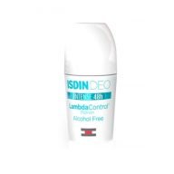 Isdin Lambda Desodorante Roll On Sin Alcohol Apto para pieles sensibles y reactivas.