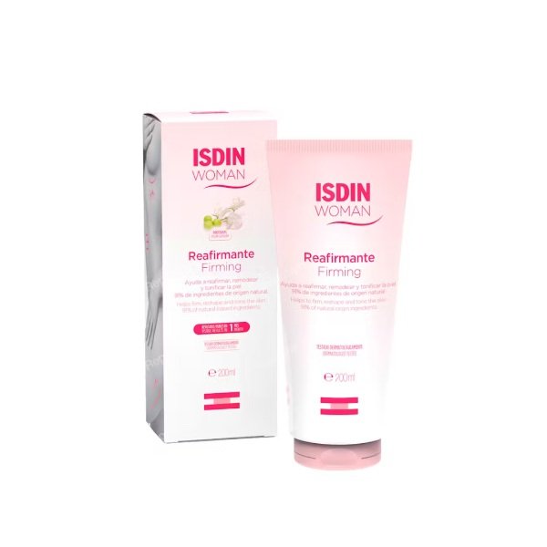 Isdin Woman Crema Reafirmante ayuda a reafirmar, remodelar y tonificar la piel.