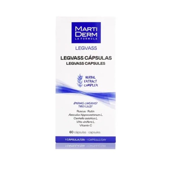 Martiderm Legvass, 60 Cápsulas