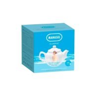 Manasul Classic 100 infusiones es un laxante en tisana que favorece la motilidad intestinal de manera que alivia el estreñimiento ocasional.