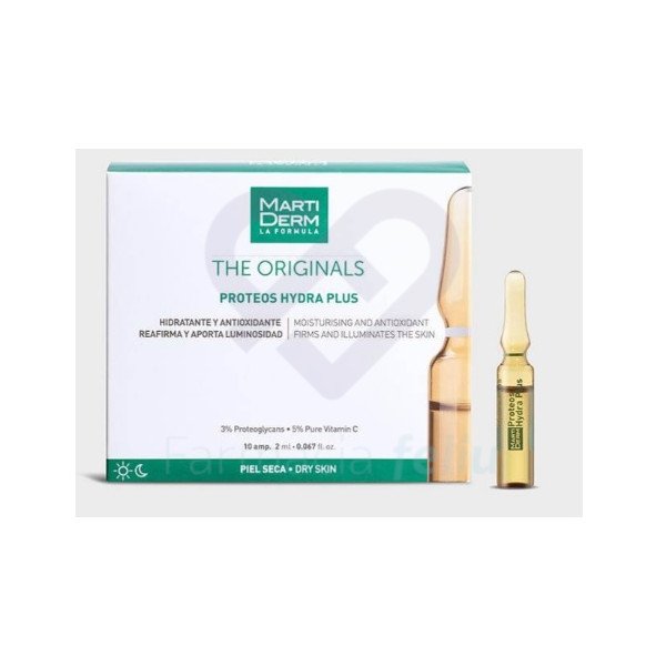 10 Ampollas Martiderm clásico Proteoglicanos