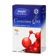 Mayla Pharma Coenzima Q10 Reduce el colesterol y el estres oxidativo por radicales libres.