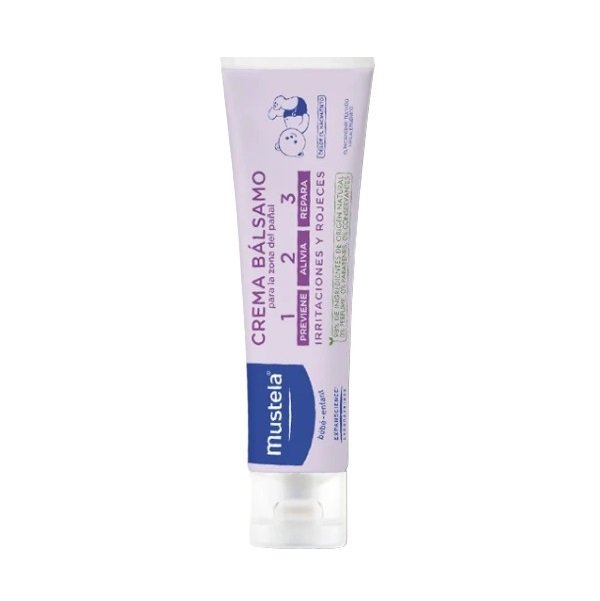 Mustela Crema Bálsamo 150ml para el cuidado del pañal.