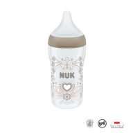 Biberón Nuk Perfect Match recién nacido silicona 260 ml dibujo de mariposa