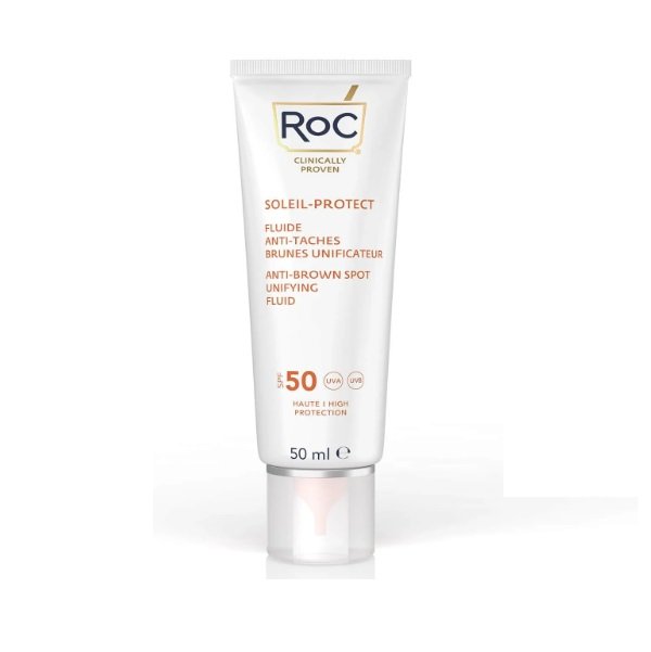 Roc Soleil Protect Fluido Unificante Anti-Manchas SPF50, 50 ml