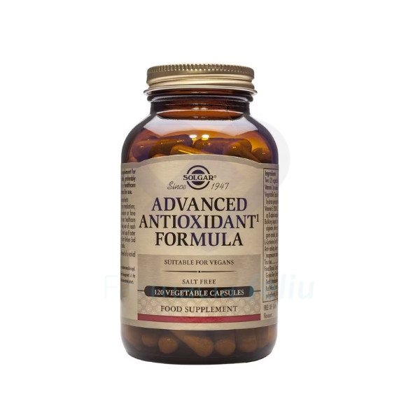 Solgar Advanced Antioxidant Formula, 120 Cápsulas