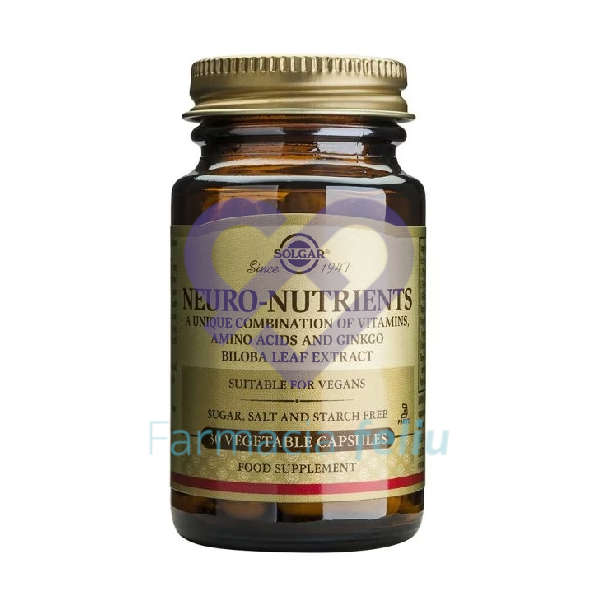 Solgar Neuro Nutrients 30 Cápsulas