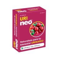 Uri Neo 30 Cápsulas a base de extracto de arandano para el control de las infecciones urinarias.