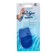 Varisan Hydrogel Talonera Forrada talla Pequeña indicada para Espolones calcáreos, Talalgias, Tendinitis o simple descanso y descarga.