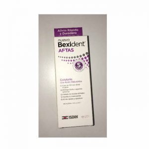 Aftas Bucales Bexident 5 Acciones. - Colutorio 120 ml