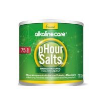 pHour Salts complemento alimenticio de minerales que contribuye a la remineralización del organismo y al buen estado de los musculos, huesos y articulaciones.