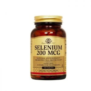 Selenio sin levadura 200 µg de Solgar - 100 Comprimidos