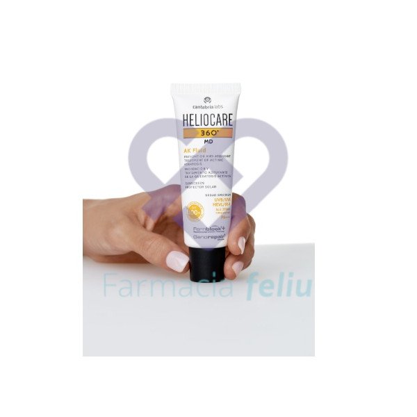 Fotoprotector Heliocare para queratosis actinica