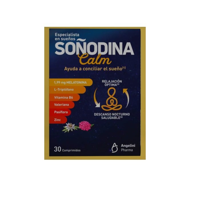 Complemento alimenticio con Melatonina, L-Triptófano, Vitamina B6, extractos de Valeriana y Pasiflora y Zinc. Especialmente formulado para conciliar el sueño1 gracias a su contenido en Melatonina. Indicado para adultos a partir de 18 años.