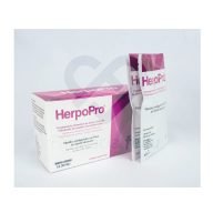 HerpoPro es la primera solución ingerida a base de aminoácidos de alta biodisponibilidad para tratar el herpes. Tiene un mecanismo de acción sinérgico que comprende tanto una acción antivírica como inmunomoduladora.