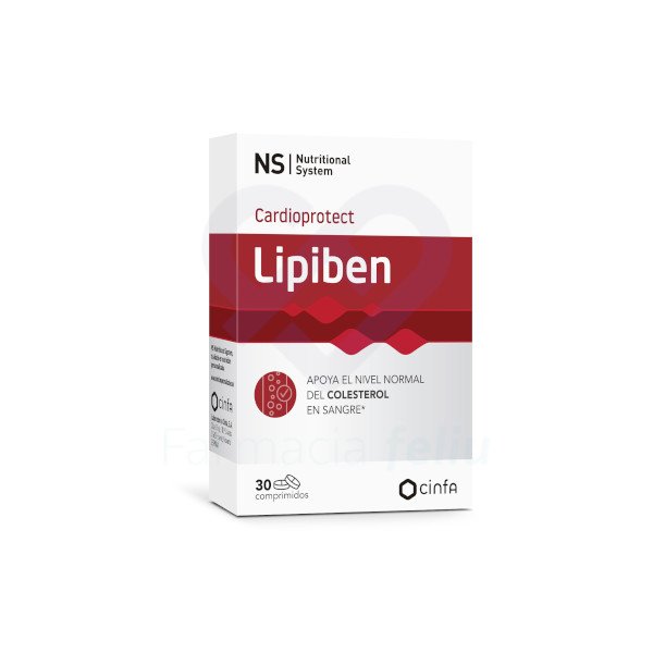 NS Cardioprotect Lipiben, 30 Comprimidos