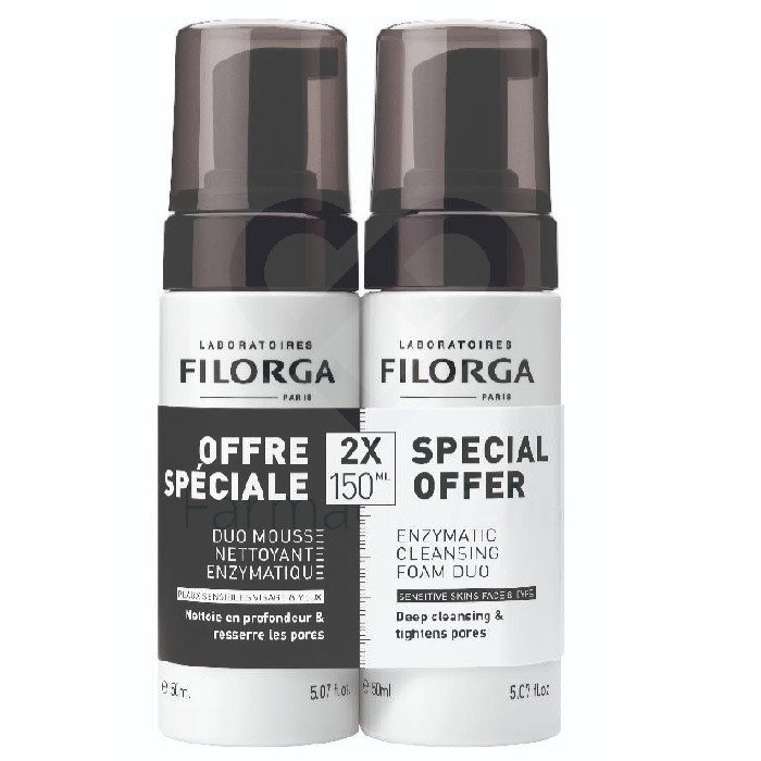 Filorga skin prep mousse desmaquillante duplo