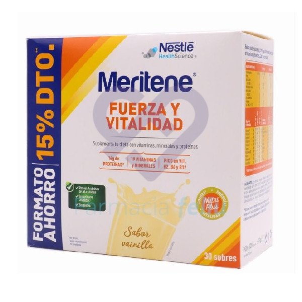 Meritene Vainilla 30 Sobres al mejor precio