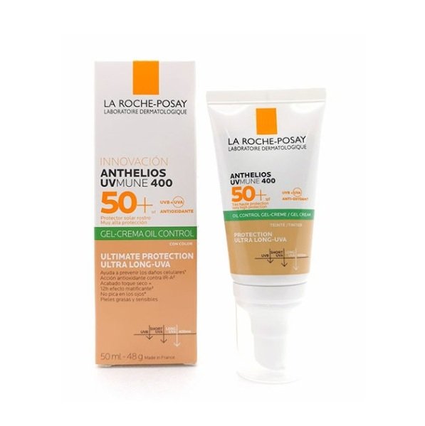 Anthelios UVMUNE Gel Crema Oil Control Spf 50+ Con Color