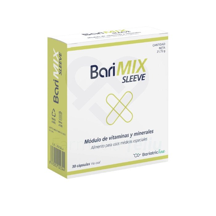 Barimix Sleeve, 30 Cápsulas