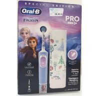 Oral B Kids Frozen II Cepillo Eléctrico Recargable Infantil con Estuche de Viaje