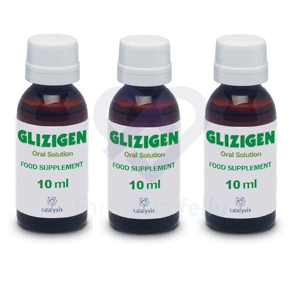 Glizigen Solución Oral, 3 uds 10 ml