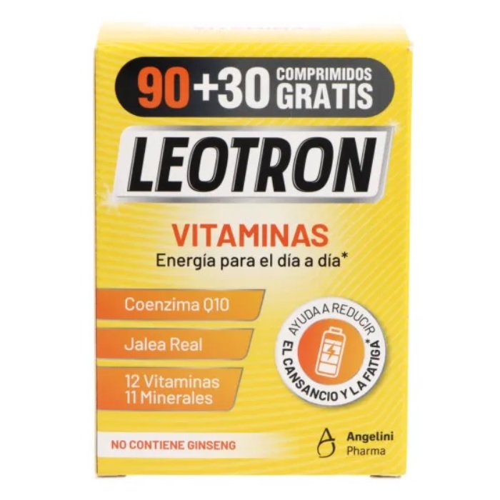 Leotron Vitaminas, 90 Cápsulas+30 Regalo