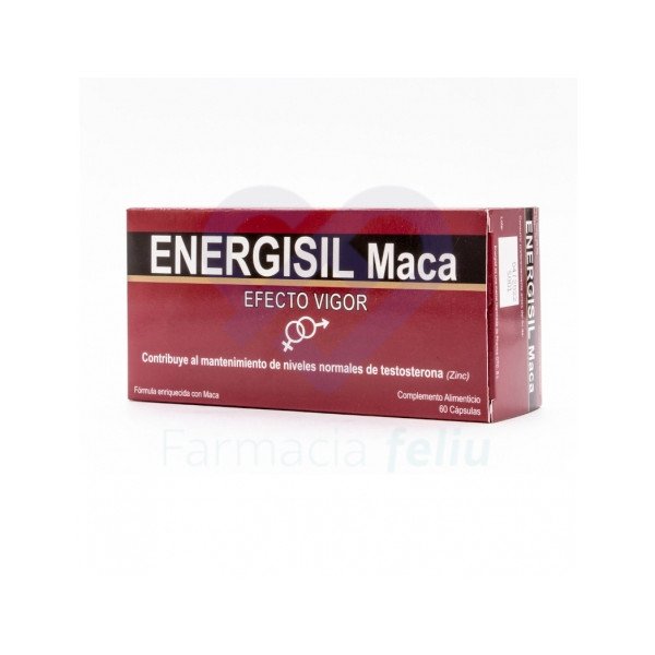 Energisil Maca Efecto Vigor, 60 Cápsulas