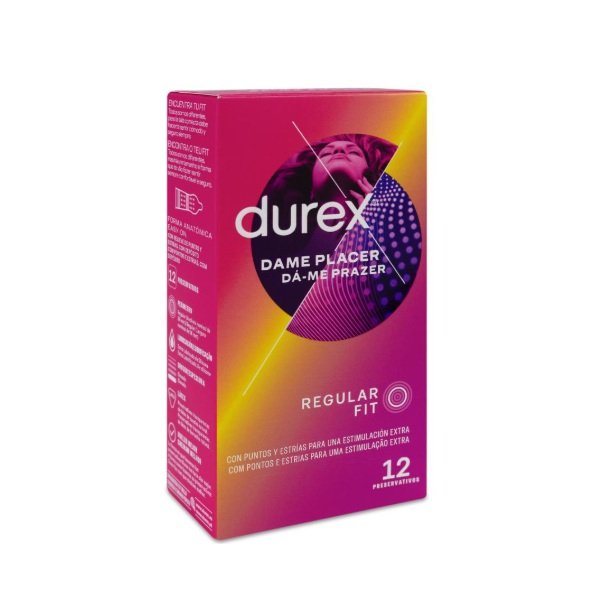 Preservativos Durex Dame Placer, 12 Uds