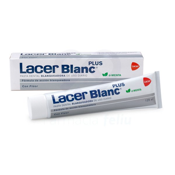 Lacer Blanc Plus Pasta Dental Blanqueadora d-Menta, 125 ml