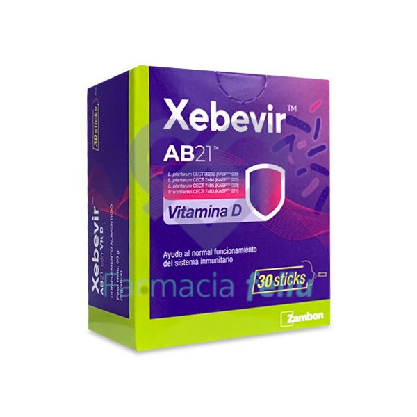 Xebevir AB21 con Vitamina D, 30 Sobres