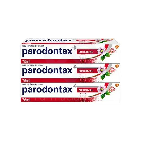 Triplo Parodontax Herbal Original, 3 x 75 ml