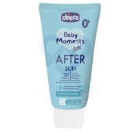 Chicco After Sun Leche refrescante 150 ml La manteca de karité hidrata la piel del bebé La alantoína alivia el enrojecimiento de la piel Con nueva fragancia con notas florales y almizclados Su textura ligera ofrece alivio y un efecto refrescante en la piel Probado pediátricamente