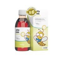 Complemento alimenticio de jalea real fresca própolis, polen y vitaminas. Indicado para las defensas del organismo.