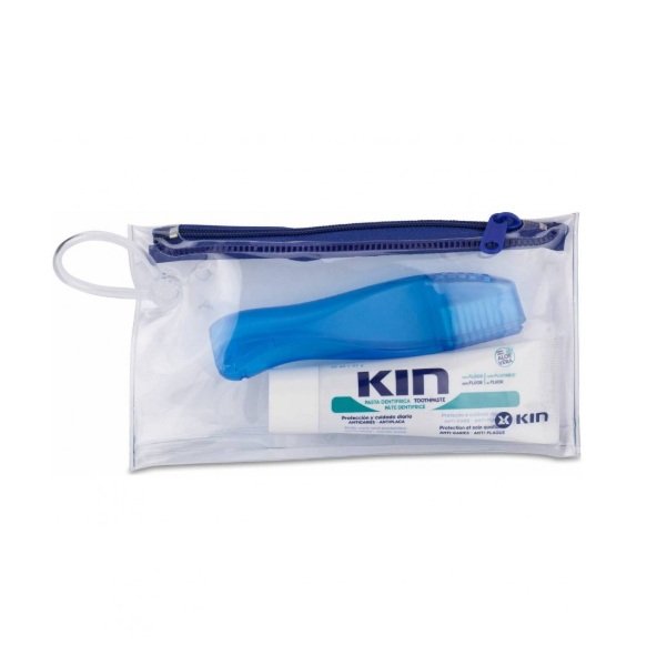 Cepillo Dental Adulto Kin Viaje + Kin Pasta Dentifrica 25ml