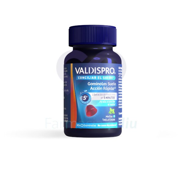 Valdispro Gominolas Sueño Acción Rápida, 30 Gominolas